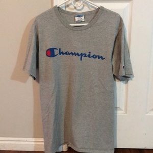 Men’s large gray Champion shirt